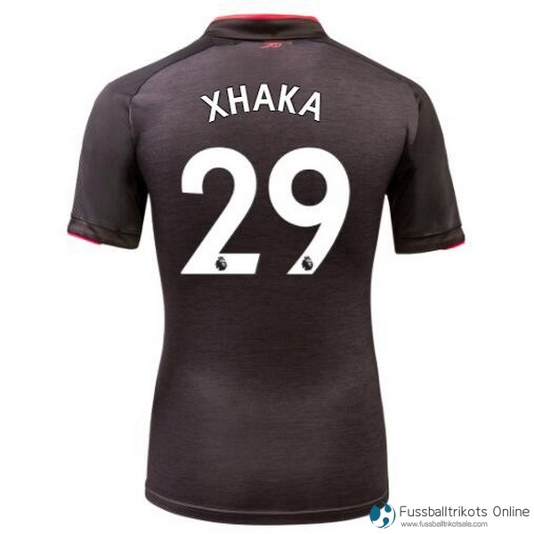 Arsenal Trikot Ausweich Xhaka 2017-18 Fussballtrikots Günstig